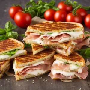 Mozzarella & Prosciutto Panini