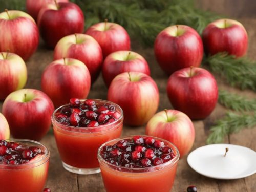 Mulled Cranberry & Apple Sauce recipe
