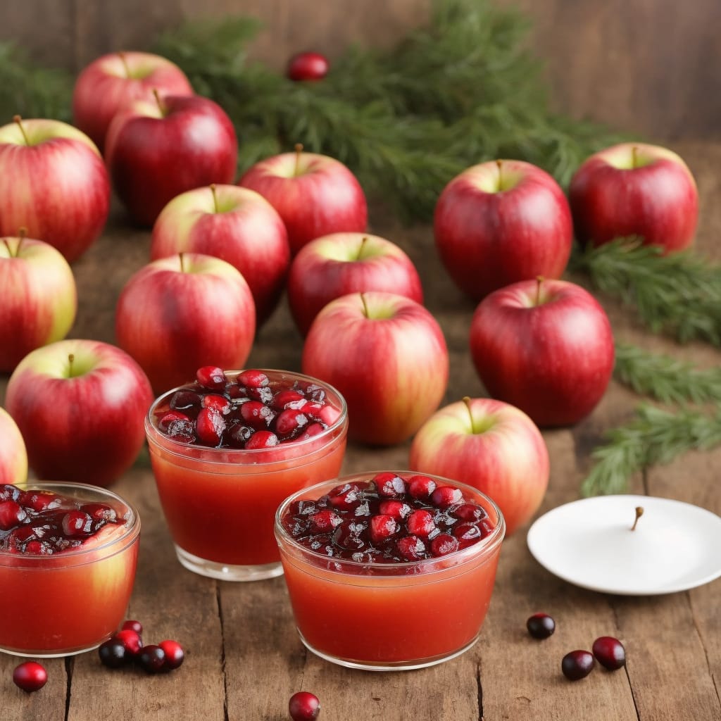 Mulled Cranberry & Apple Sauce recipe