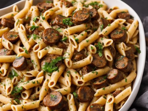 Mushroom & Sausage Pasta