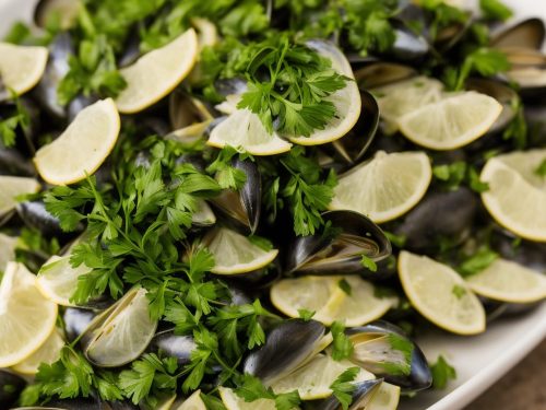 Mussels, White Wine & Parsley