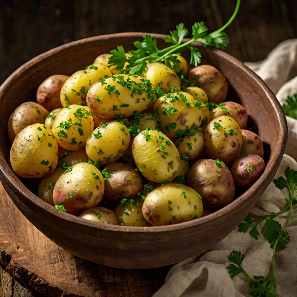 Mustard Seed New Potatoes