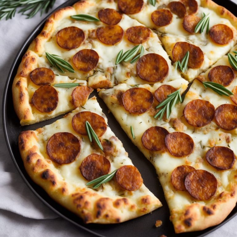 New Potato And Rosemary Pizza Recipe 