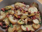 New Potatoes with Spring Onions & Bacon