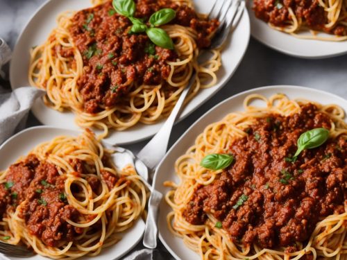 Next Level Spaghetti Bolognese