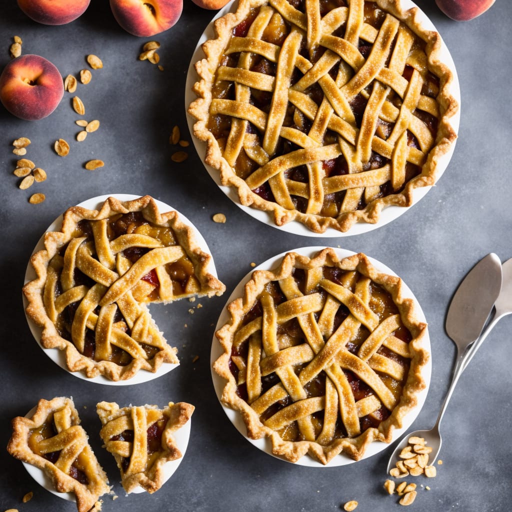 No Bake Peach Pie