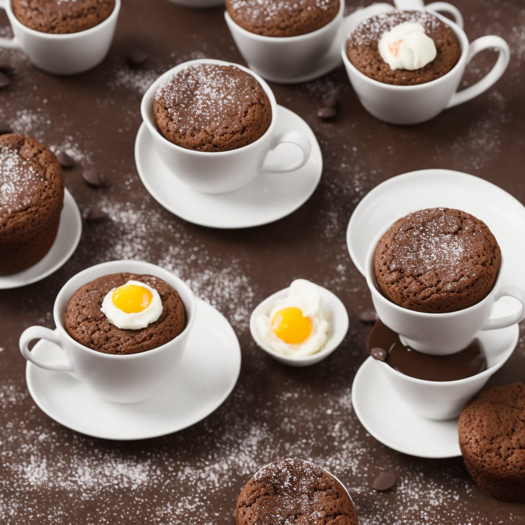 Gooey Chocolate Mug Cake (No Egg) - The Cooking Collective
