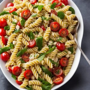 No Mayo Easy Pasta Salad Recipe