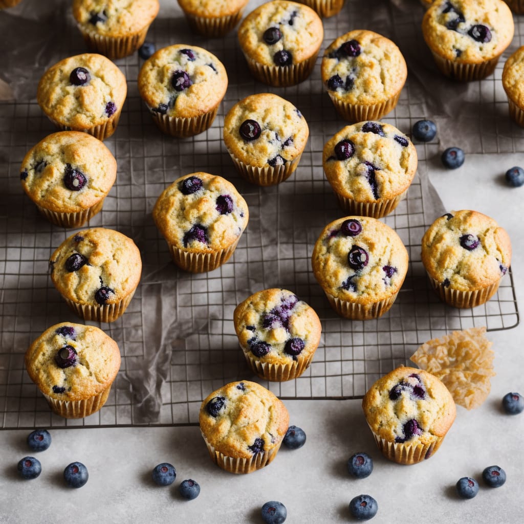 Oat and Blueberry Muffins