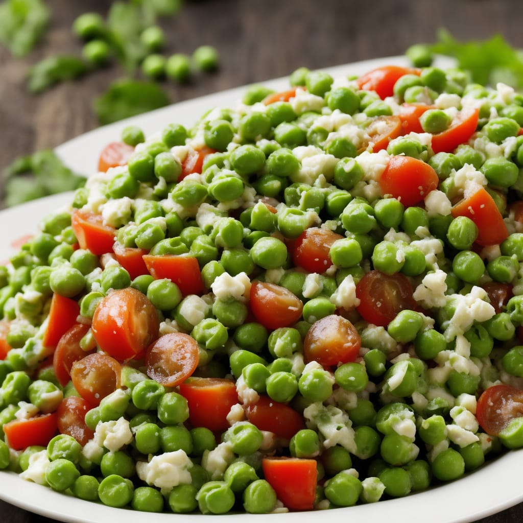 Easy Summer Split Pea Salad Recipe