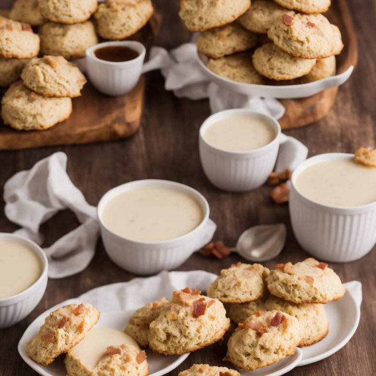 OldTime Kentucky Bacon Milk Gravy for Biscuits Recipe
