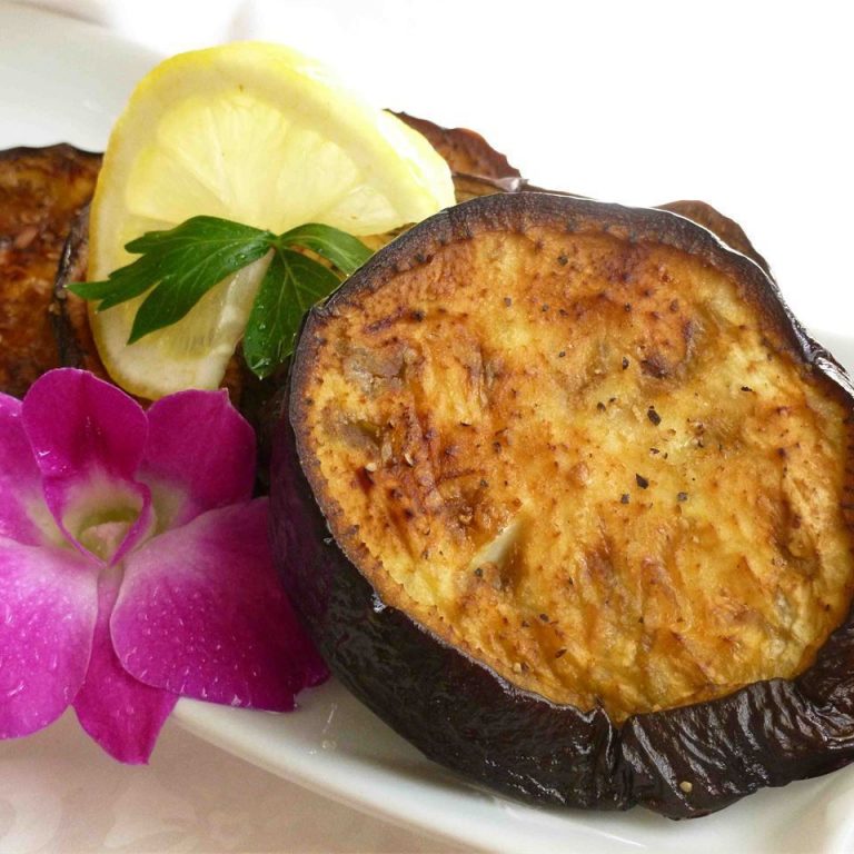 Olive Oil Roasted Eggplant with Lemon Recipe Recipe