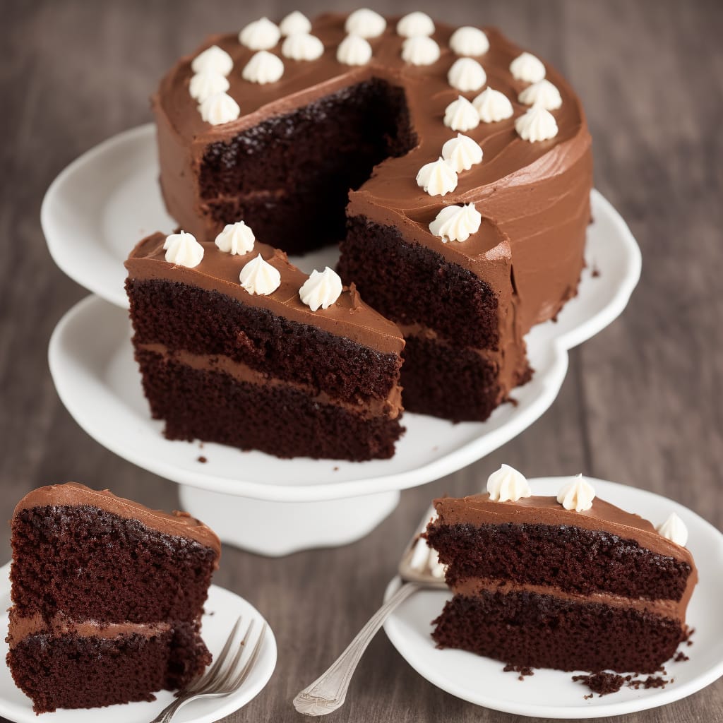 Chocolate Cake | One-Bowl Cake | Tempting Treat