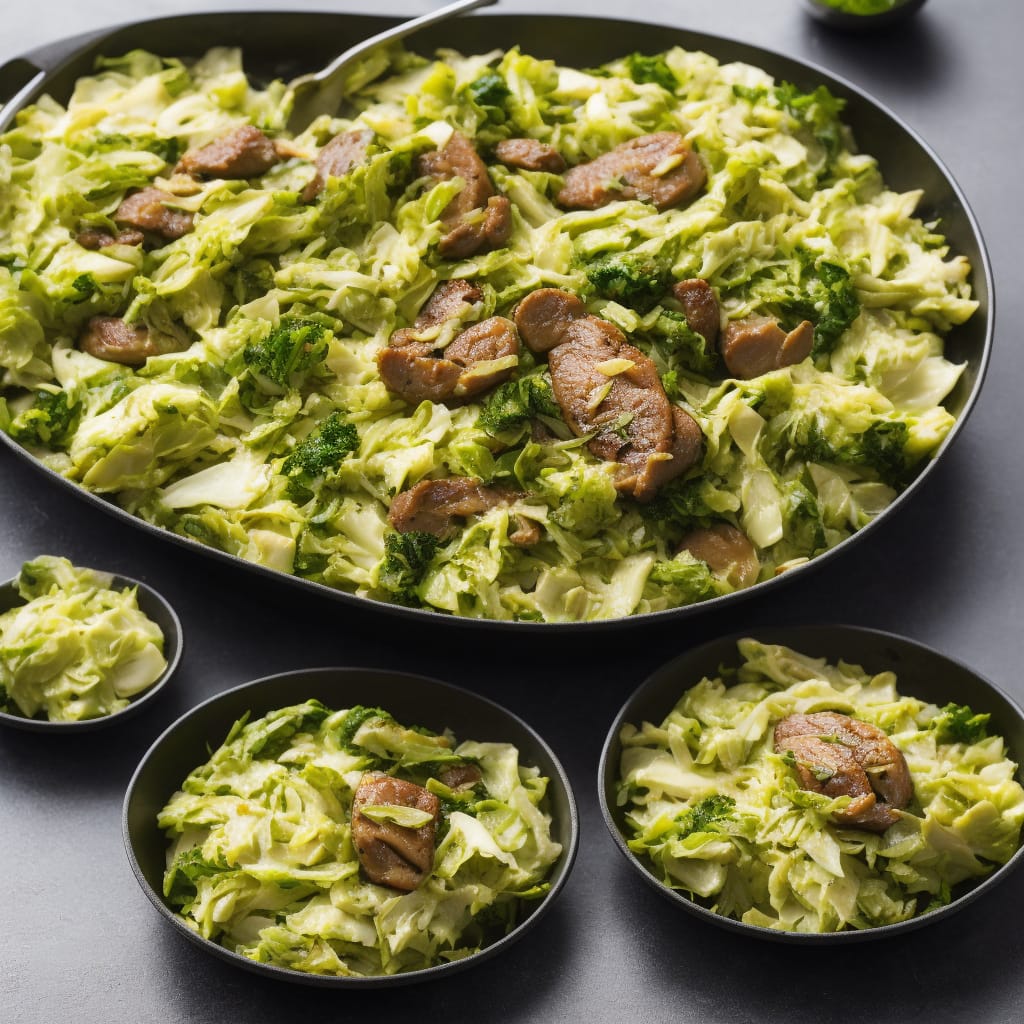 One-Pan Duck with Savoy Cabbage