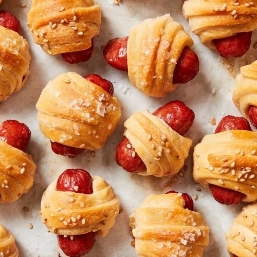 OnePan PigsinBlanket Beans Recipe