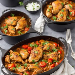 One pot Chicken Chasseur Recipe