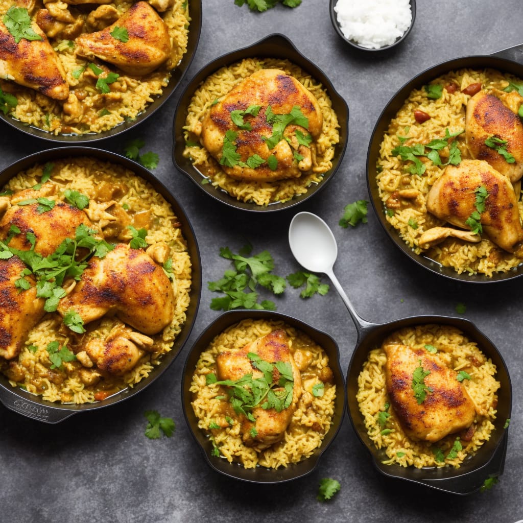 One Pot Curry Chicken Rice Recipe