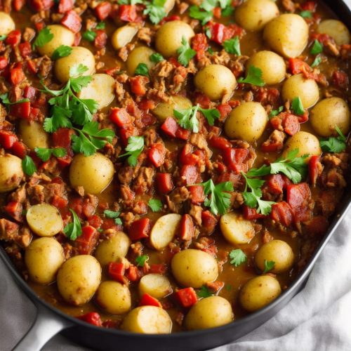 One-pot chicken with chorizo & new potatoes Recipe | Recipes.net