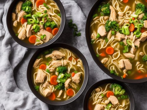 One-pot Chinese Chicken Noodle Soup