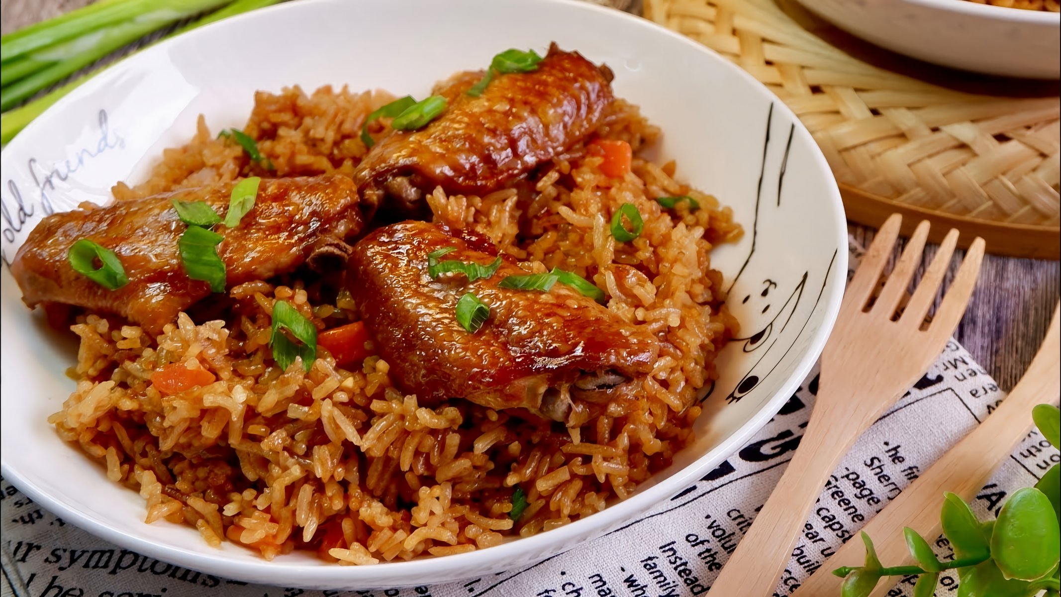 One-Pot Crispy Chicken and Rice