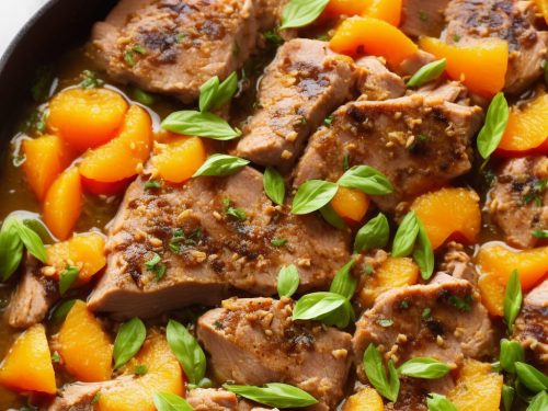 One-Pot Pork with Orange, Olives & Bay