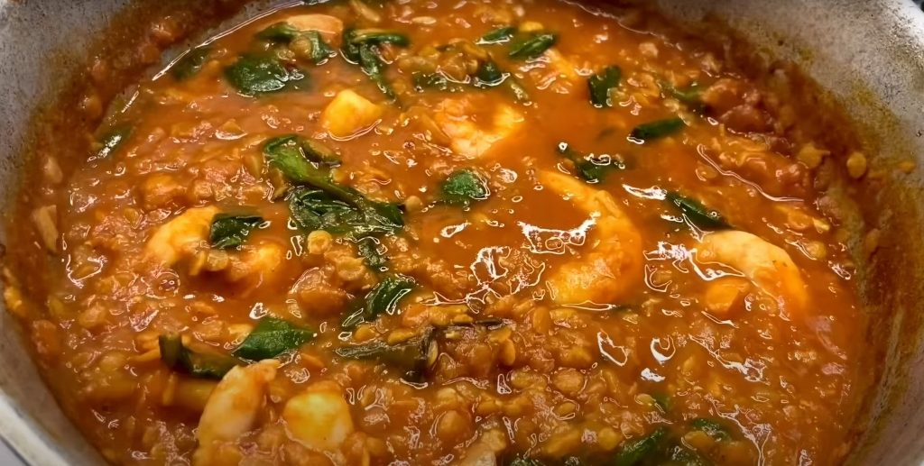 One-pot Prawn & Lentil Curry