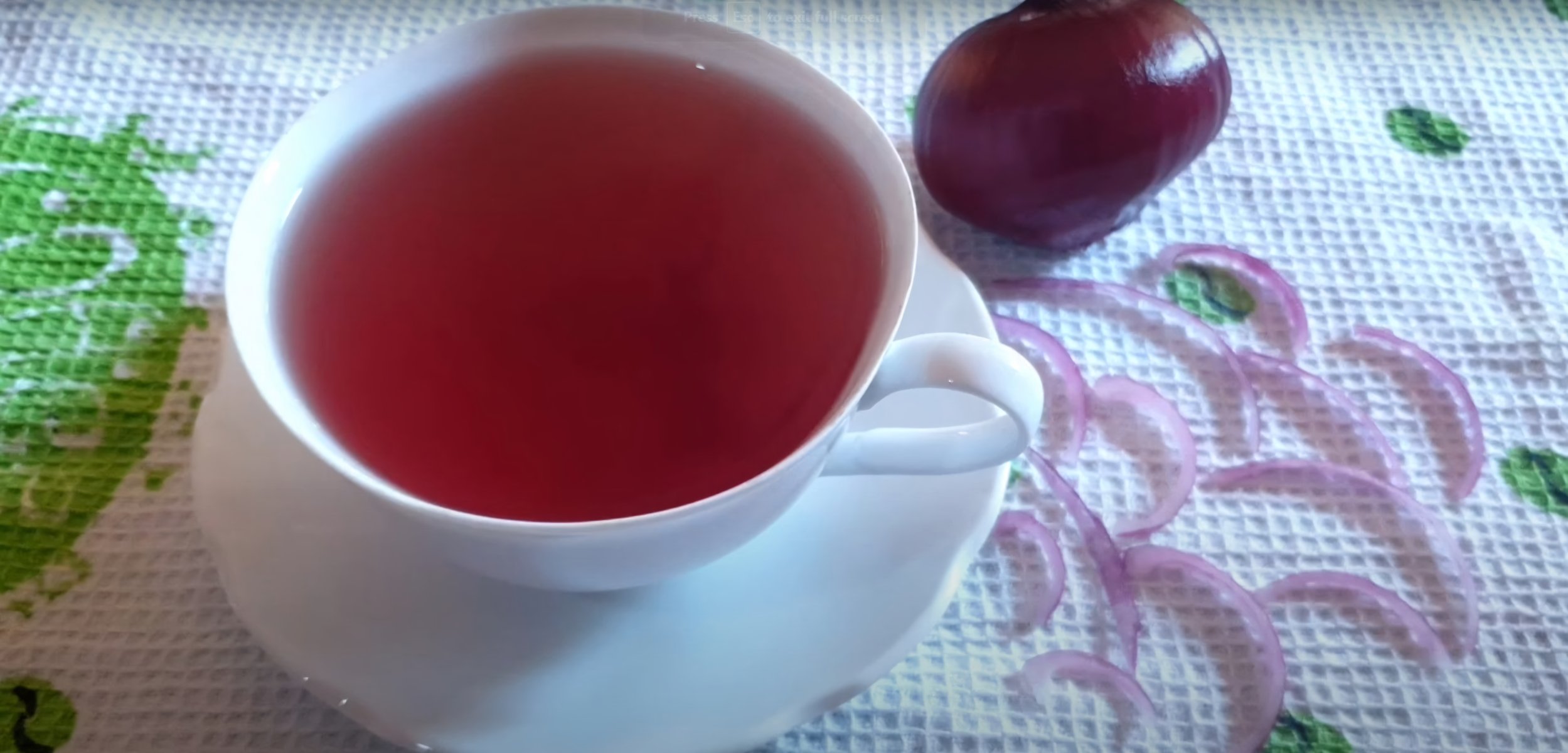 Onion Tea (Home Remedy for Cough)