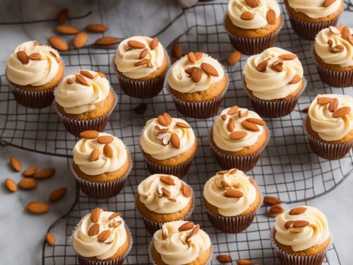Orange & almond cupcakes