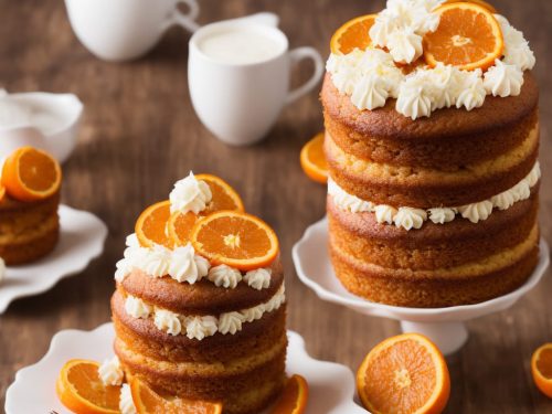 Orange Blossom Cakes