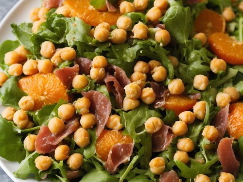 Orange, Chickpea & Prosciutto Salad