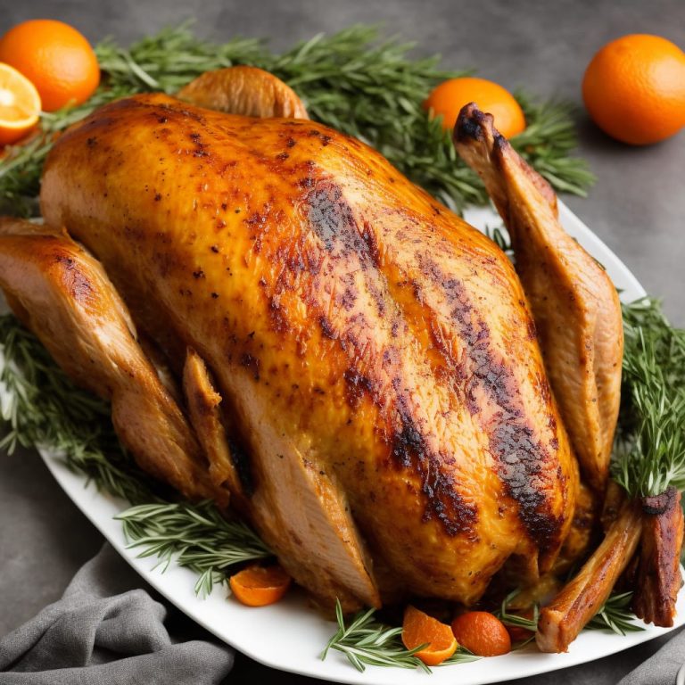 Orange & Tarragon Roast Turkey Recipe