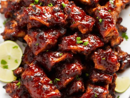 Oven-Baked Barbecue Rib Tips