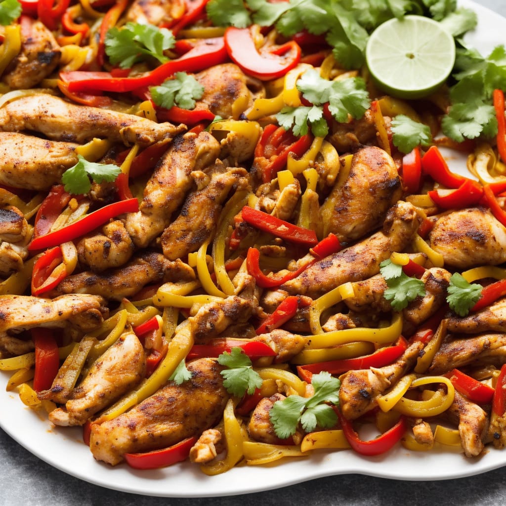 Easy Chicken Fajitas Recipe - Savory Nothings