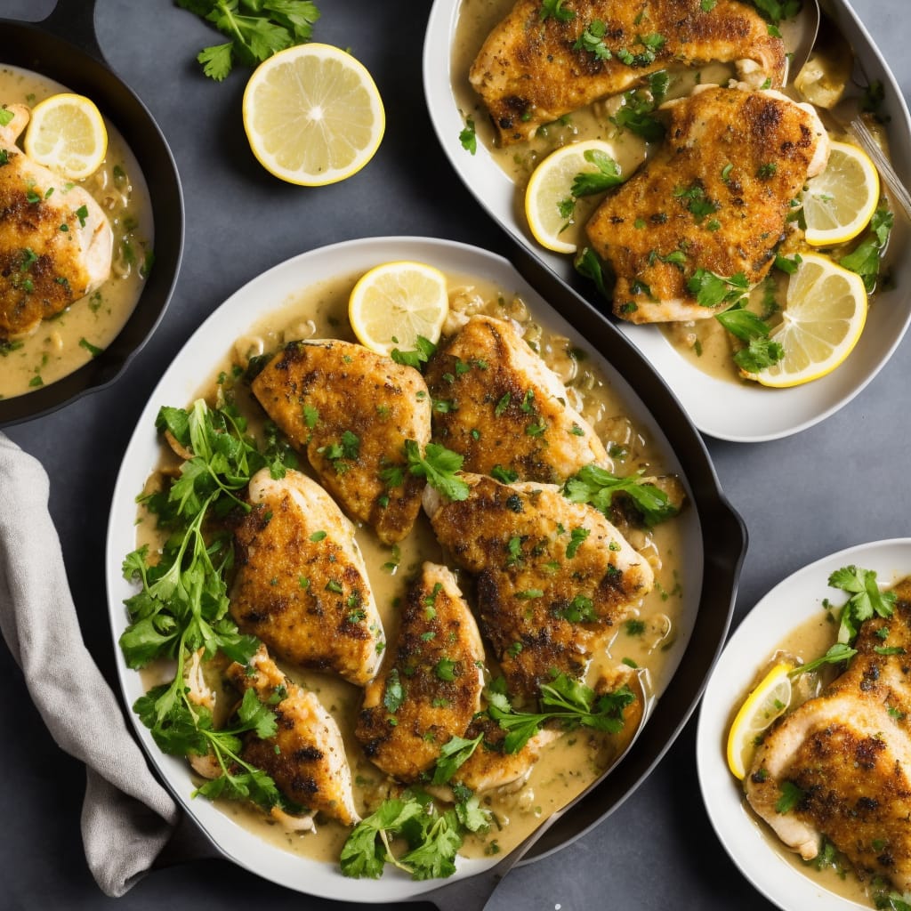 Oven-Baked Chicken Piccata Recipe