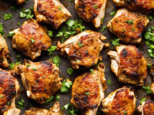 Oven-baked Chicken Thighs
