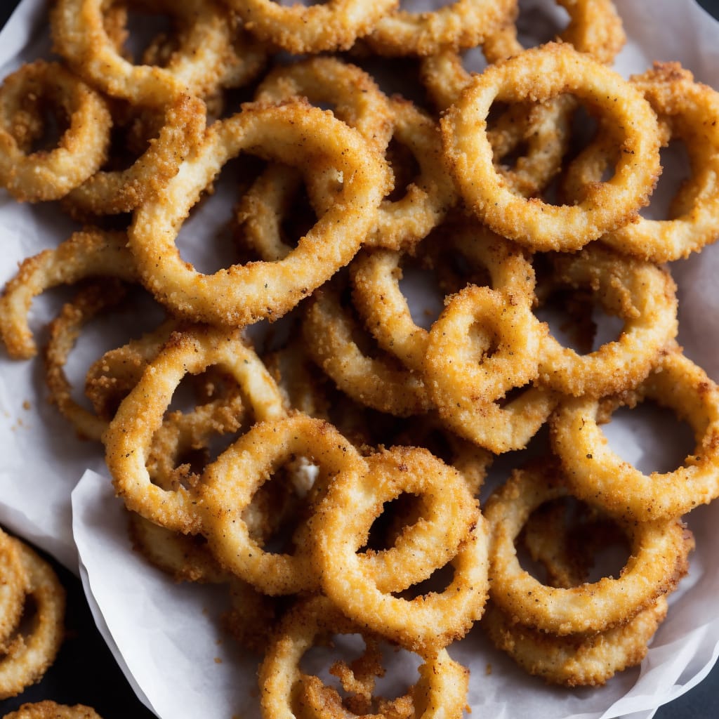 Oven-Baked Onion Rings
