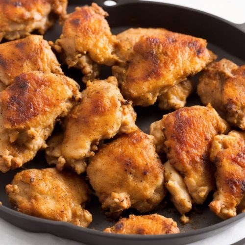 Oven"Fried" Chicken Thighs Recipe
