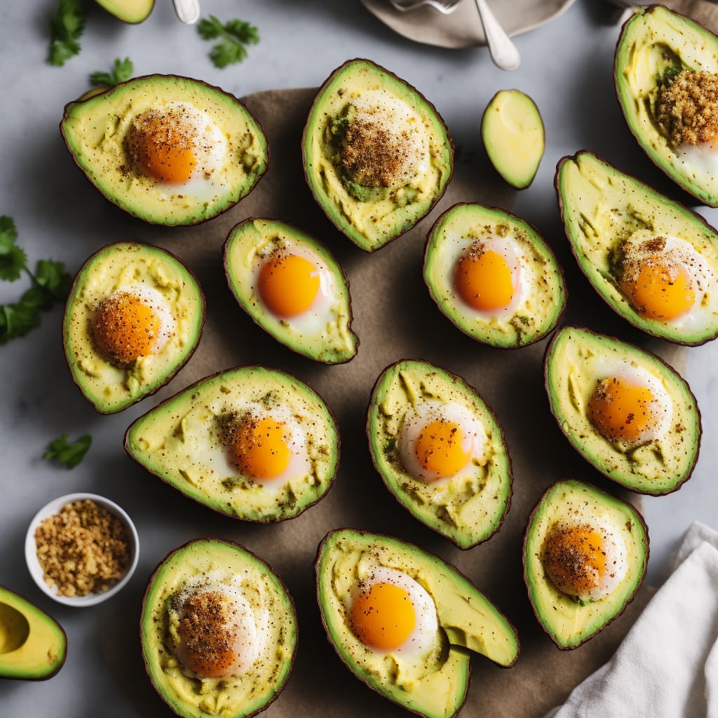 Paleo Baked Eggs in Avocado Recipe