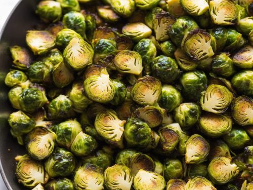 Pan Fried Brussels Sprouts Recipe