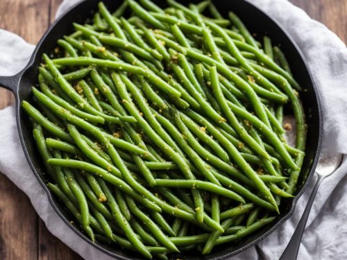 Pan Fried Green Beans Recipe