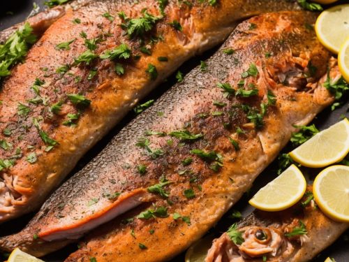 Pan-Fried Whole Trout