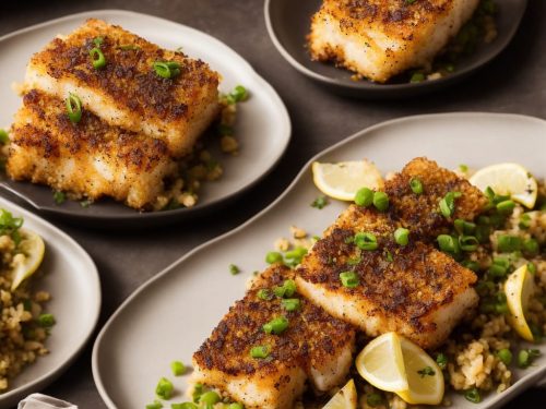Pan-Seared and Crusted Lingcod Recipe