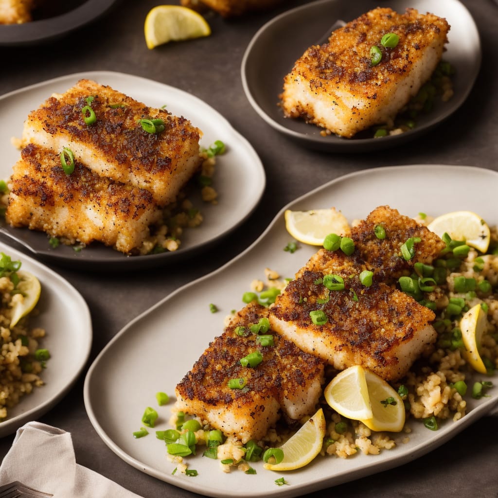 Pan-Seared and Crusted Lingcod Recipe
