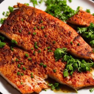 Pan-Seared Red Snapper