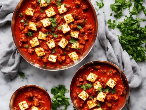 Paneer in Herby Tomato Sauce