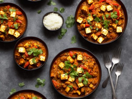 Paneer Jalfrezi with Cumin Rice