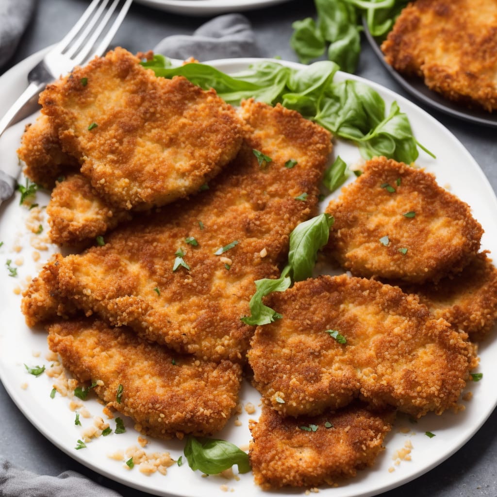 Panko-Breaded Pork Parmigiana