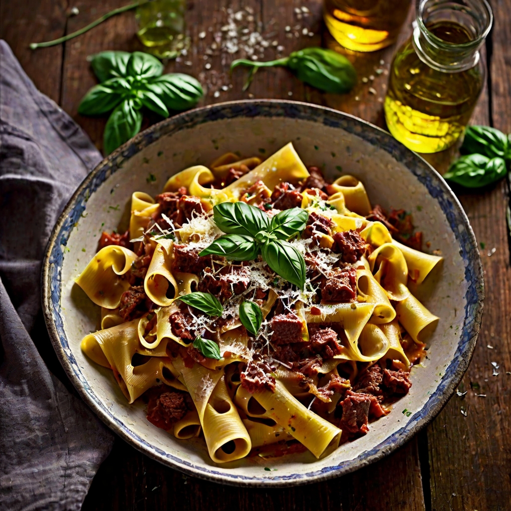 Pappardelle with Beef