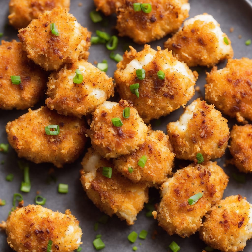 Parmesan Panko Chicken Poppers