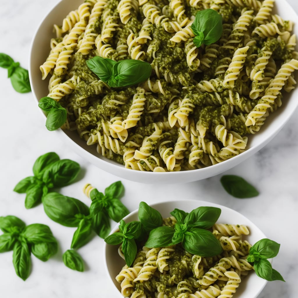 Pasta with Pesto & Fresh Herbs